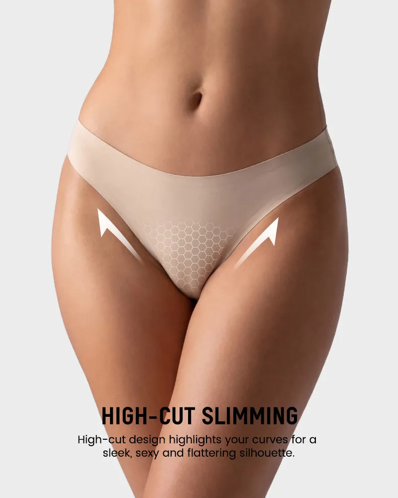 Seamless Ice Silk No-Show Thong(5 pack) sold by She Curve product image thumbnail 2