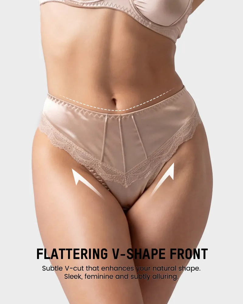 Silky Lace Seamless Bikini Underwear(5 pack) sold by She Curve product image thumbnail 3