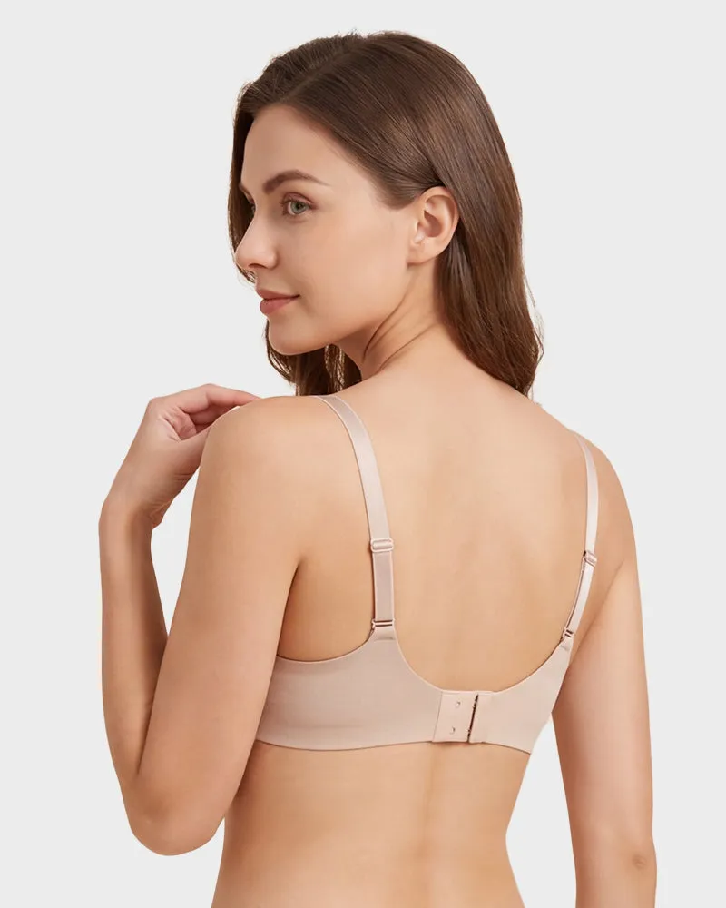Wireless Cotton Push-Up T-Shirt Bra sold by She Curve product image thumbnail 5