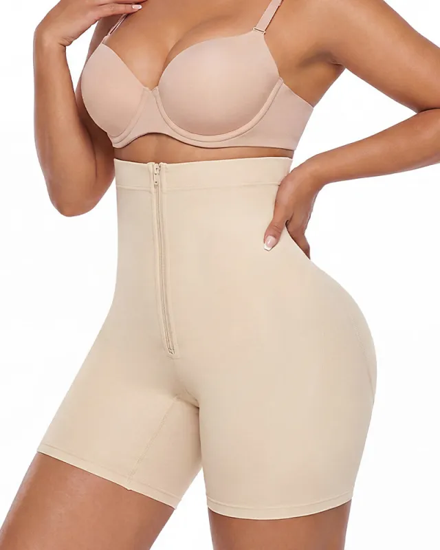 Tummy-Tuck High-Waist Shapewear Shorts made by She Curve