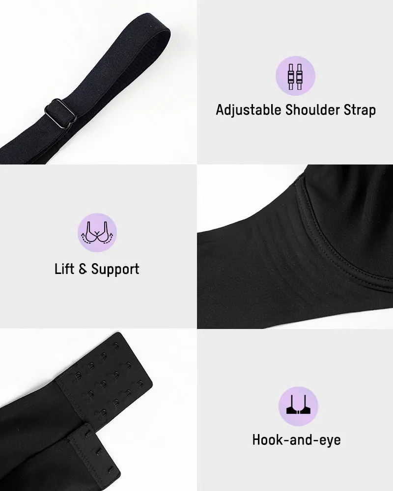 Bare-Edge™ Unlined Demi Bra with Jelly Gel sold by She Curve product image thumbnail 5