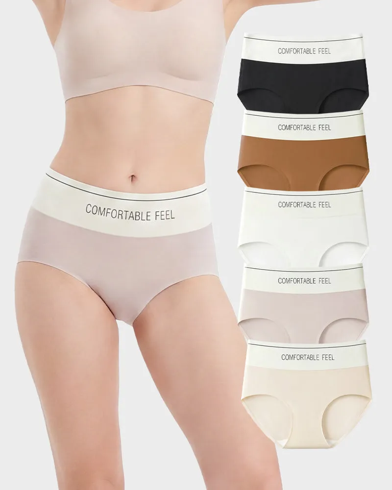 Color-Block One-Piece Tummy Control Briefs(5 Pack) sold by She Curve product image thumbnail 2