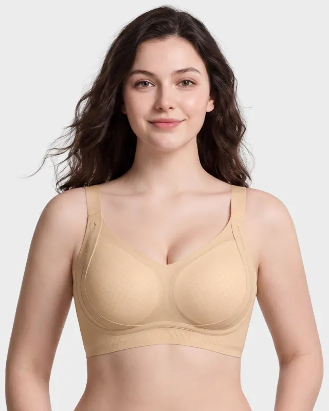 Invisible Seamless Minimizer Bra with Lift & Support made by She Curve