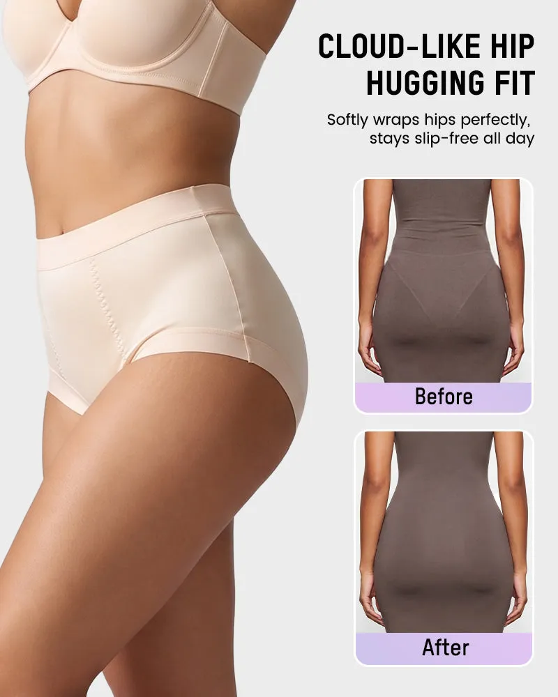 High Waist Satin Tummy Control Panties(5 pack) sold by She Curve product image thumbnail 5