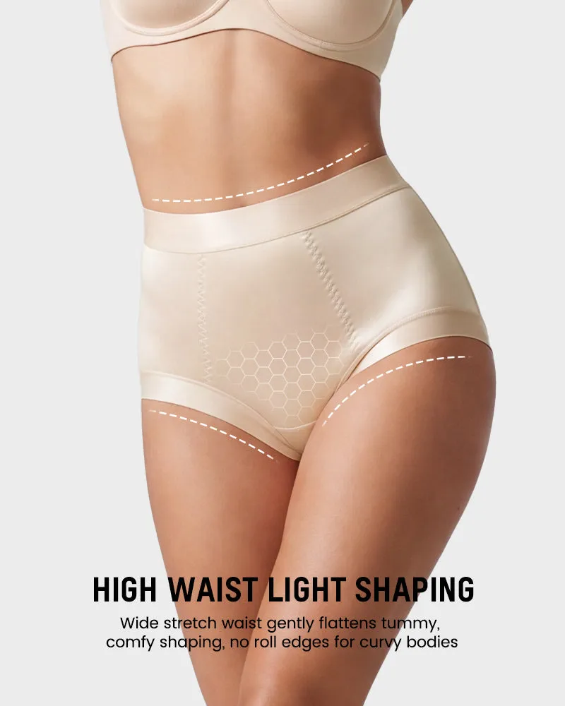 High Waist Satin Tummy Control Panties(5 pack) sold by She Curve product image thumbnail 4