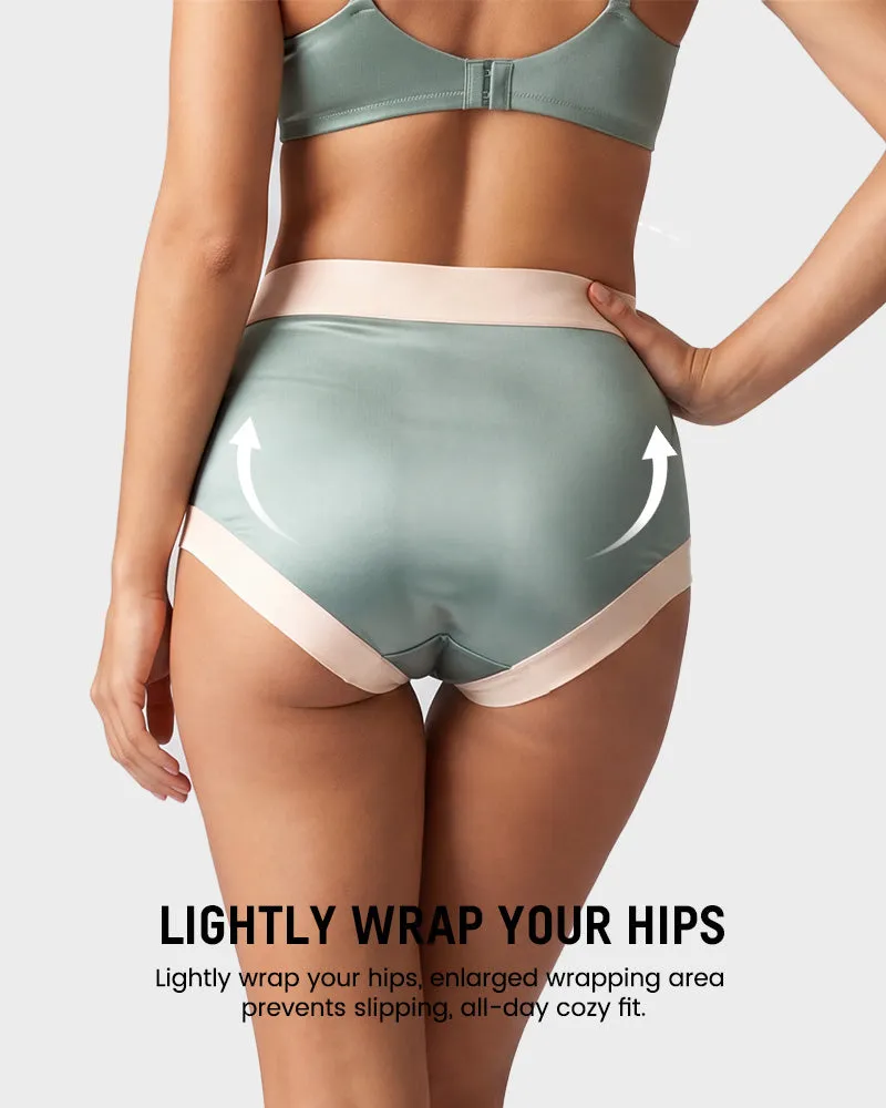 High Waist Satin Tummy Control Panties(5 pack) sold by She Curve product image thumbnail 3