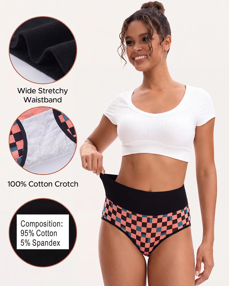 5-Pack High-Waisted Cotton Briefs sold by She Curve product image thumbnail 2