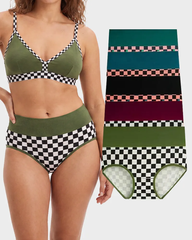 5-Pack High-Waisted Cotton Briefs sold by She Curve product image thumbnail 5