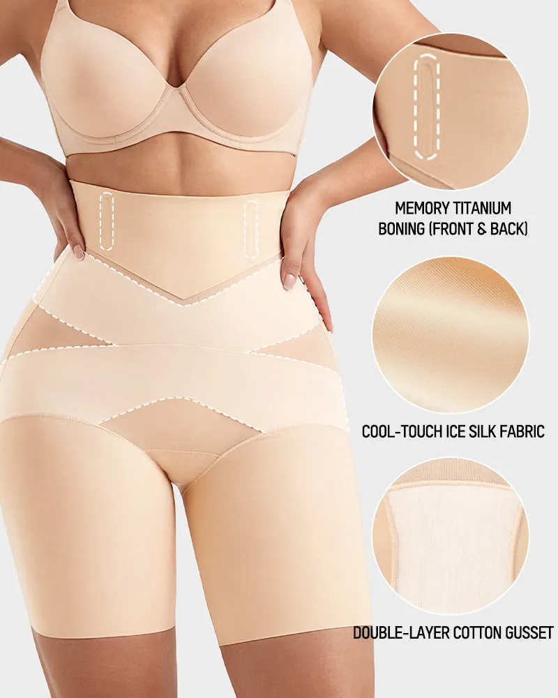 High-Waisted Tummy Control & Butt-Lift Shaper Shorts sold by She Curve product image thumbnail 3