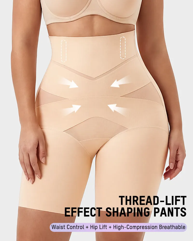 High-Waisted Tummy Control & Butt-Lift Shaper Shorts sold by She Curve product image thumbnail 4