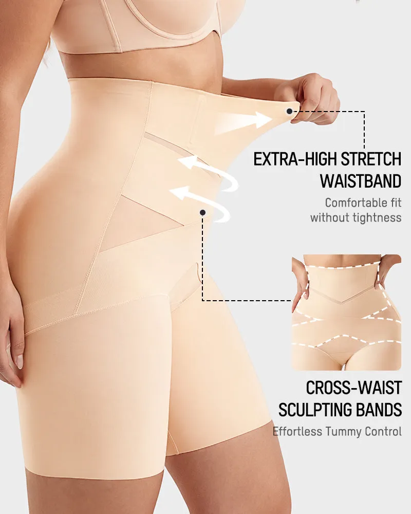 High-Waisted Tummy Control & Butt-Lift Shaper Shorts sold by She Curve product image thumbnail 5