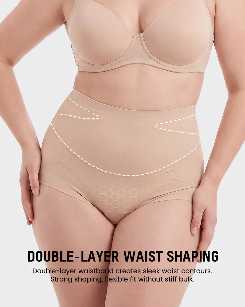 Double Sculpt High Waist Tummy Control Briefs(5-Pack) sold by She Curve product image thumbnail 3
