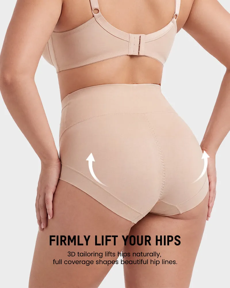 Double Sculpt High Waist Tummy Control Briefs(5-Pack) sold by She Curve product image thumbnail 4