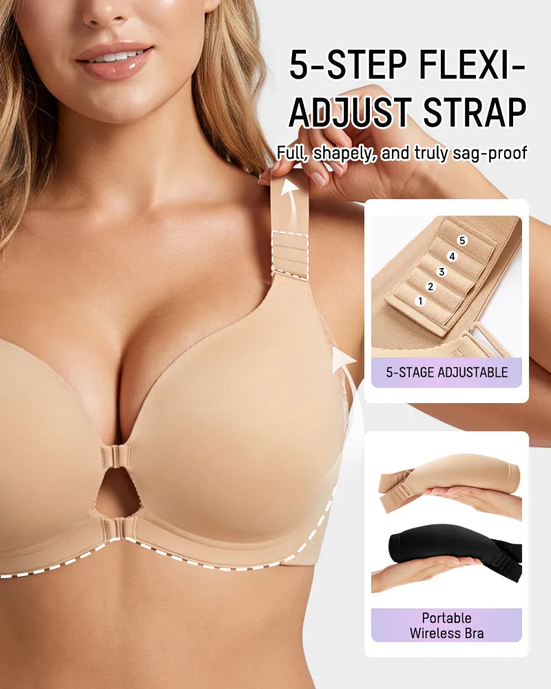 Front-Closure Adjustable Lift Bra sold by She Curve product image thumbnail 2