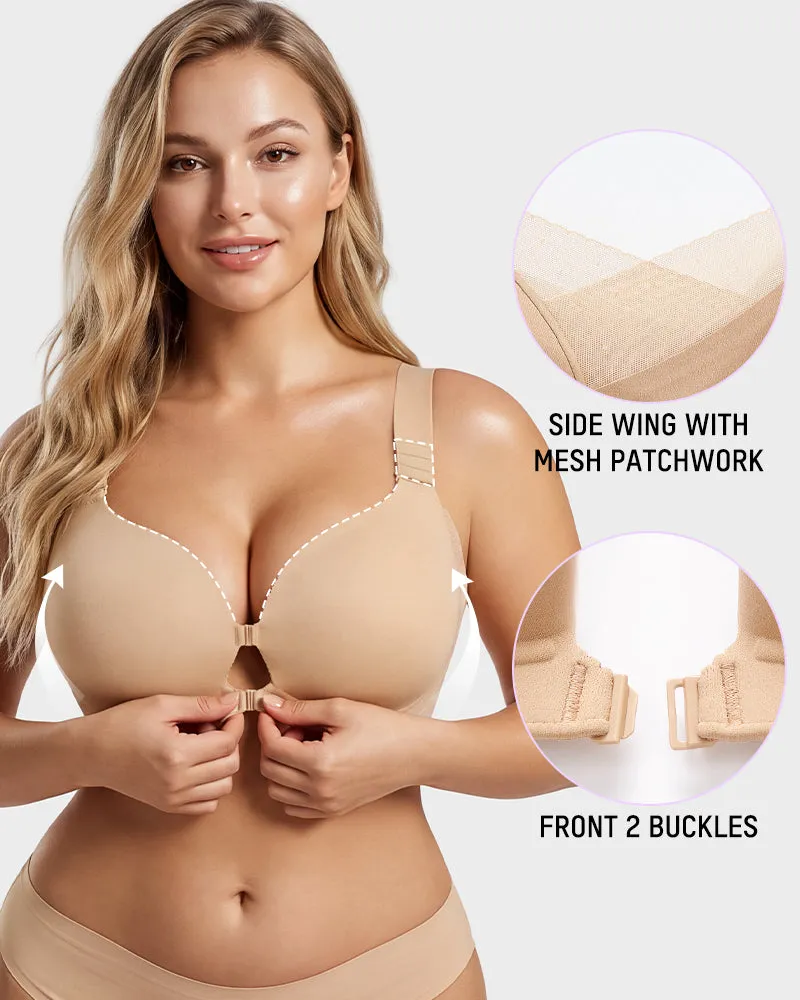 Front-Closure Adjustable Lift Bra sold by She Curve product image thumbnail 5