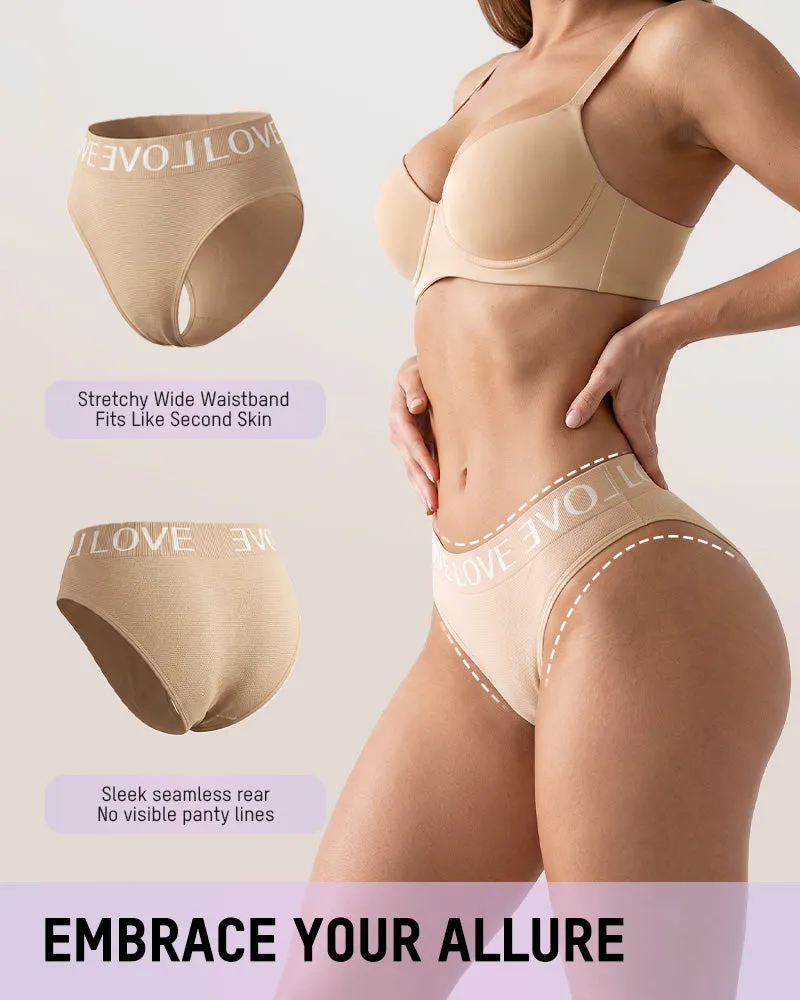 7-Pack Seamless High-Cut Panties sold by She Curve product image thumbnail 5