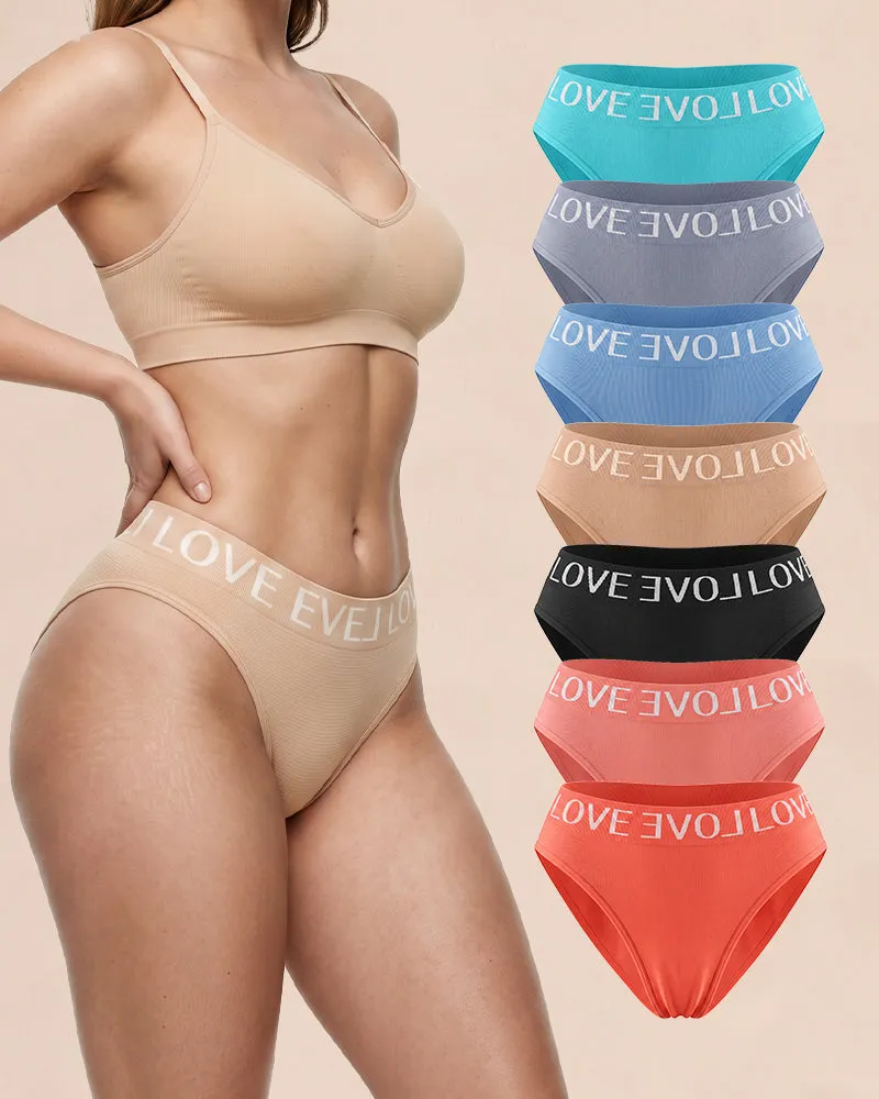 7-Pack Seamless High-Cut Panties sold by She Curve product image thumbnail 2