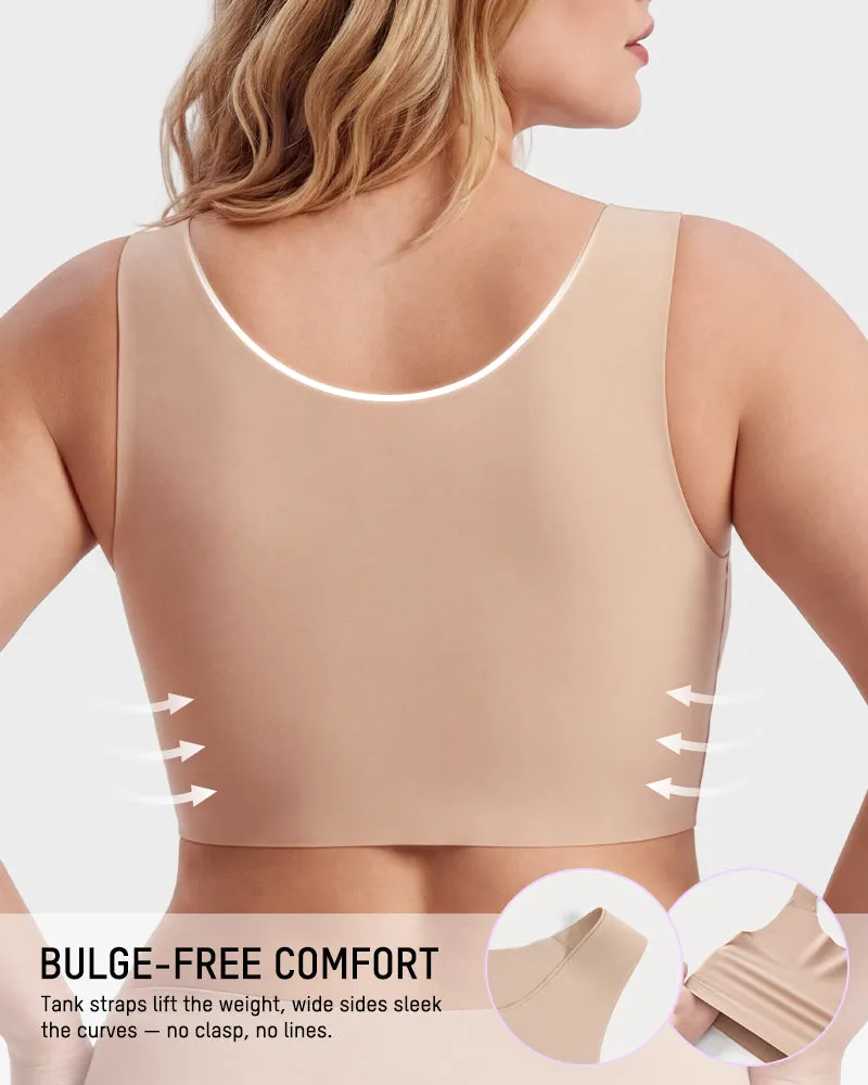 Paper-Thin Seamless Support Tank Bra sold by She Curve product image thumbnail 3