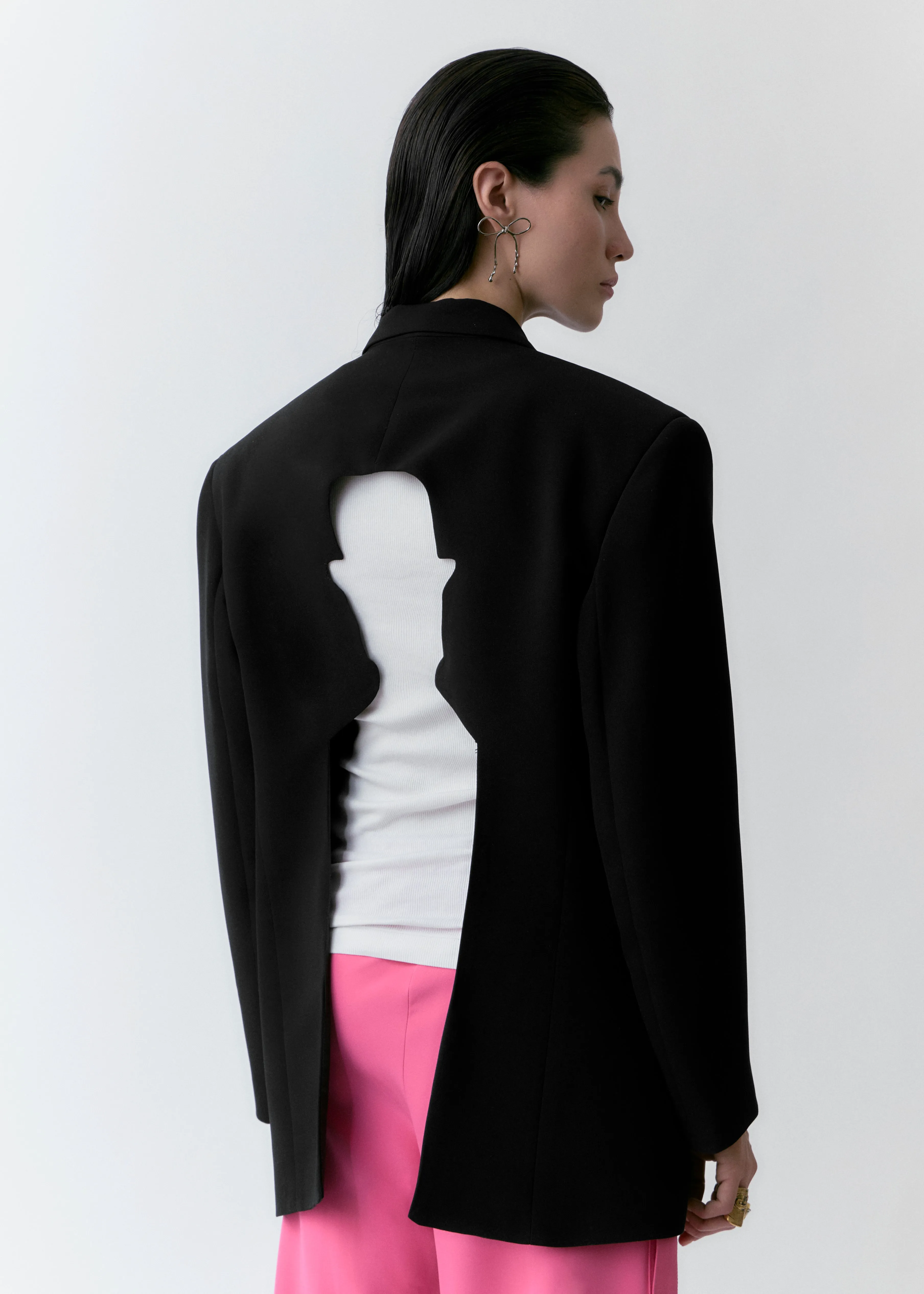 Bowler Black Blazer sold by Alejandra de Coss product image thumbnail 2