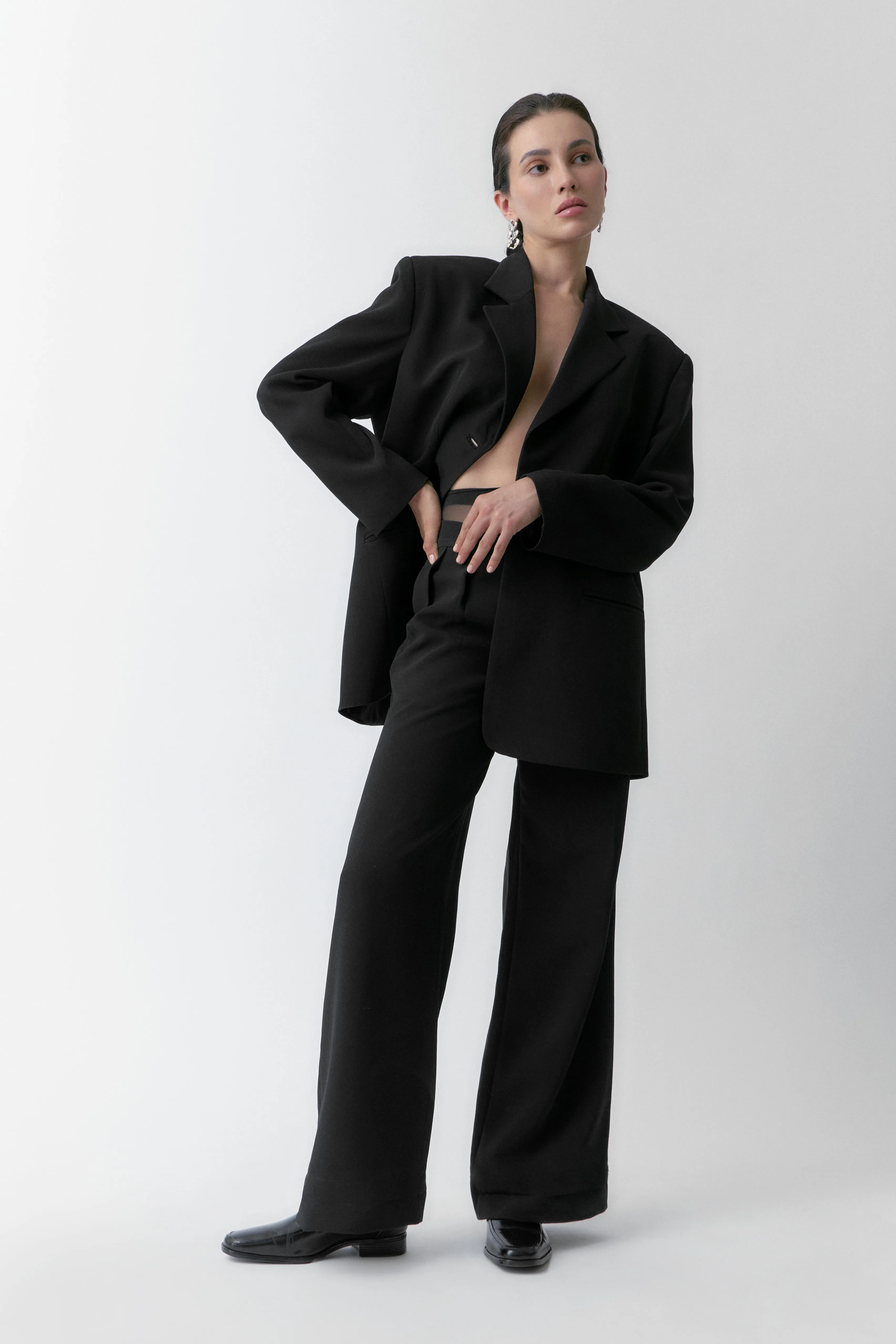 Bowler Black Blazer sold by Alejandra de Coss product image thumbnail 4