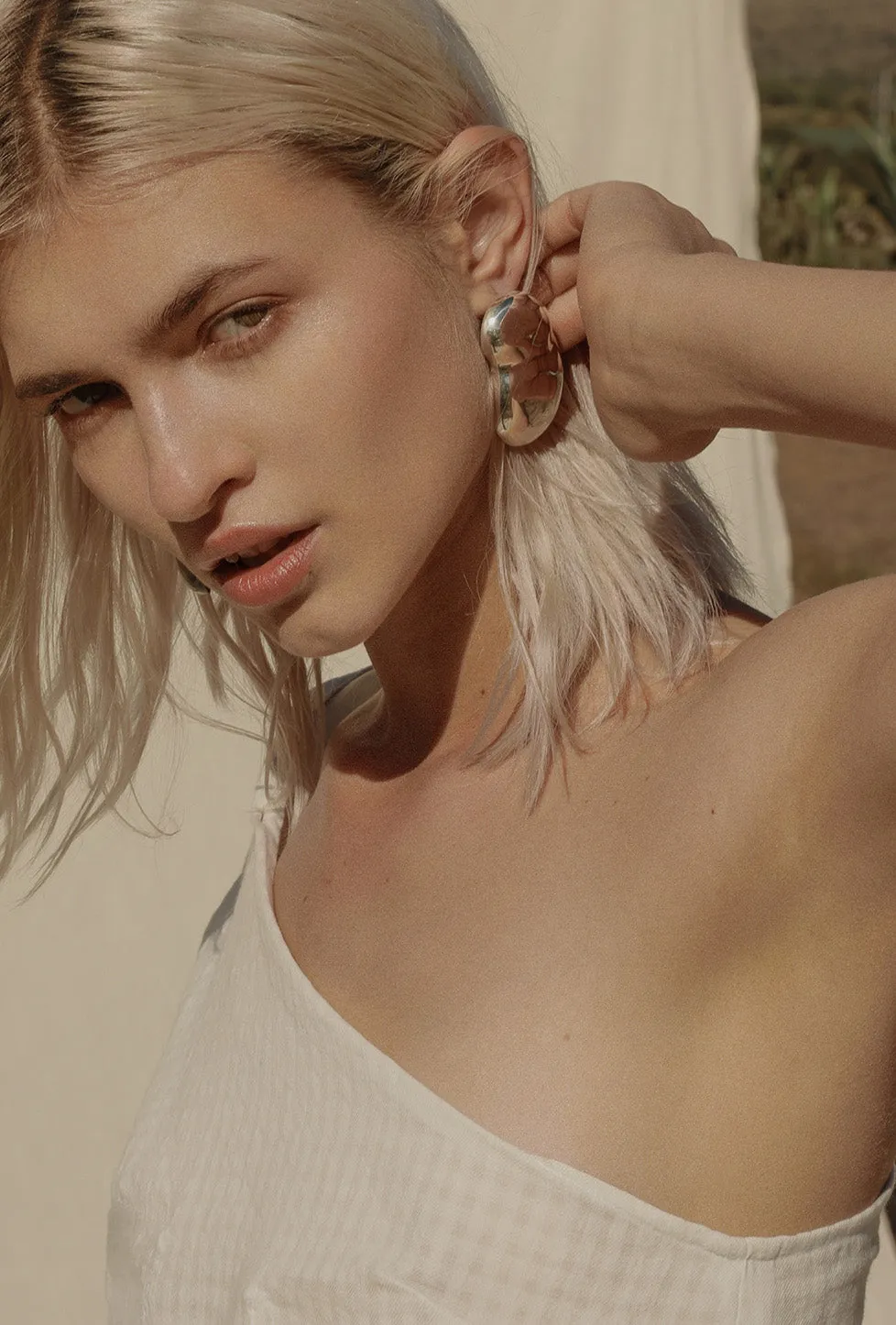 Aretes Arp Plata sold by Alejandra de Coss product image thumbnail 3