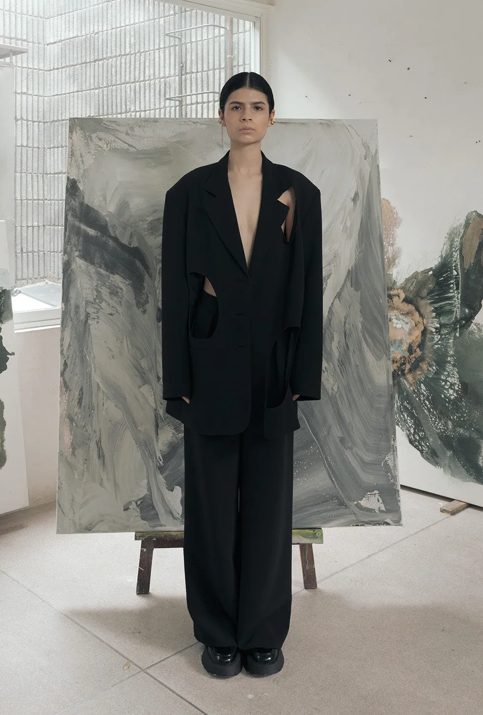 Gruyère Blazer sold by Alejandra de Coss product image thumbnail 2