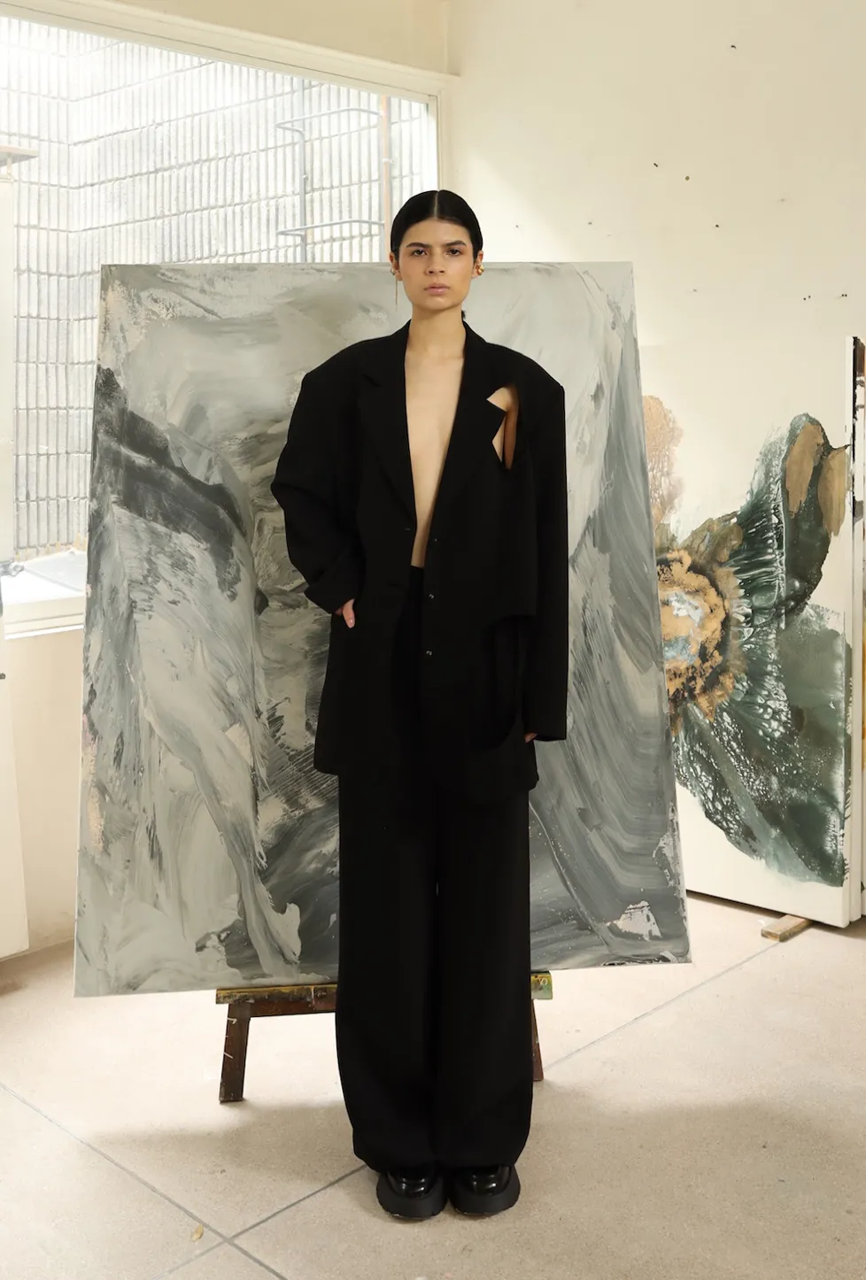 Gruyère Blazer sold by Alejandra de Coss product image thumbnail 3