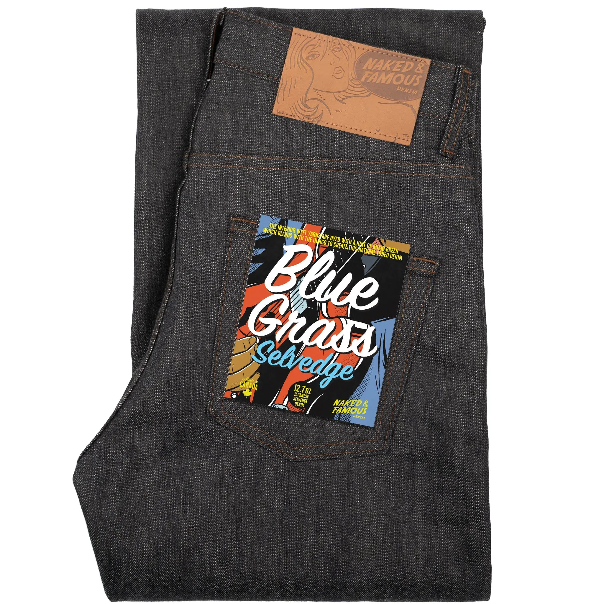 Strong Guy - Blue Grass Selvedge sold by Tate + Yoko