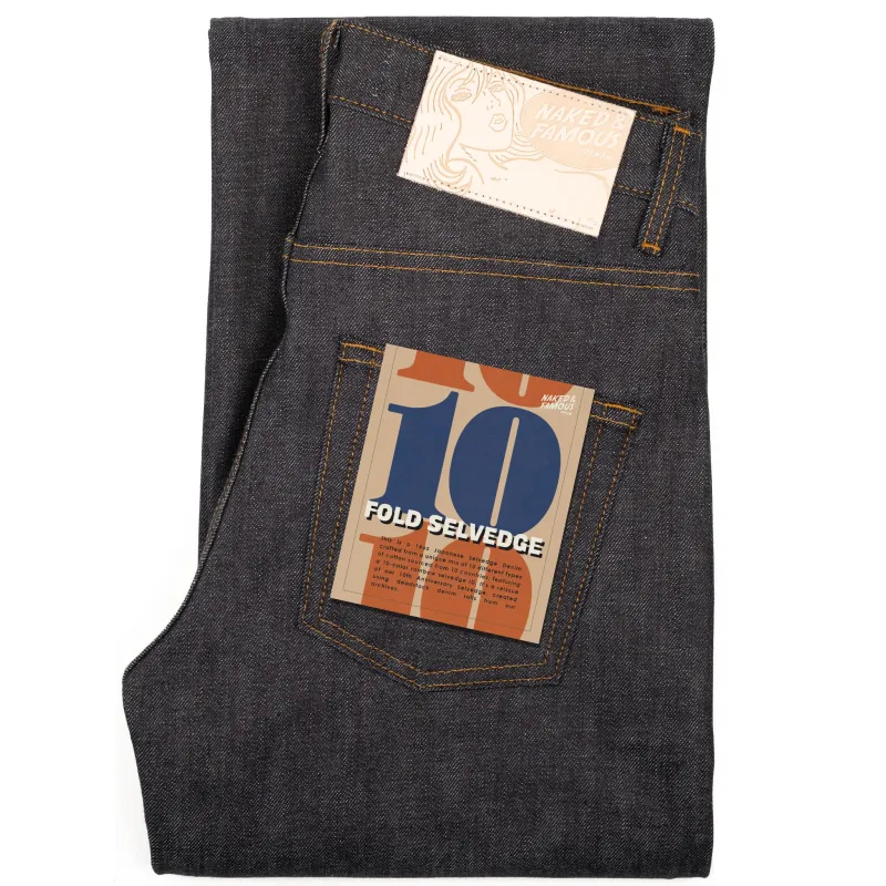 Strong Guy - 10 Fold Selvedge - Indigo sold by Tate + Yoko