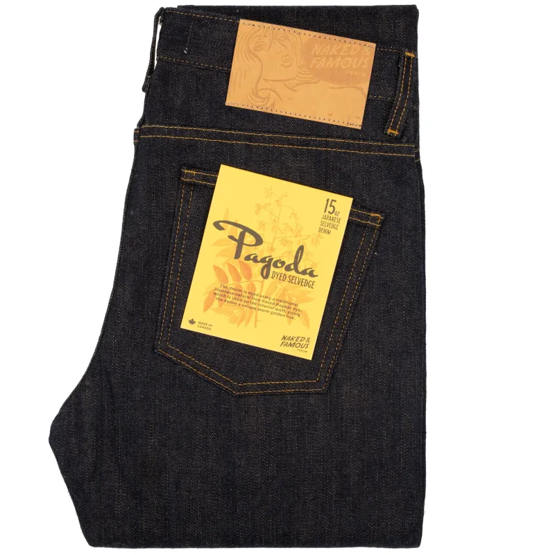 Super Guy - Pagoda Dyed Selvedge sold by Tate + Yoko