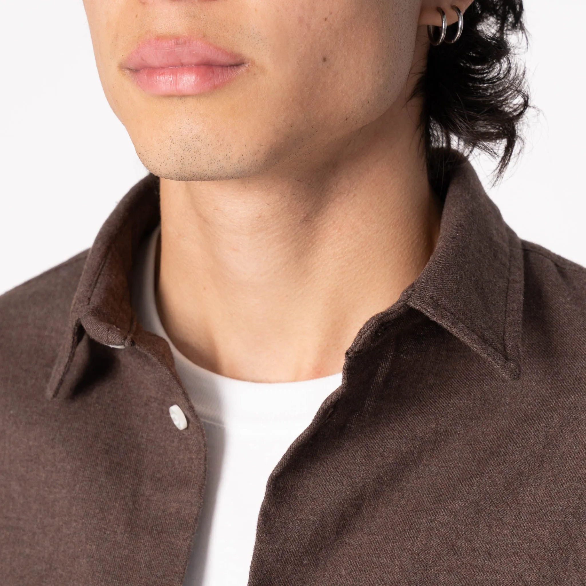 True Shirt - Soft Twill - Brown sold by Tate + Yoko product image thumbnail 4