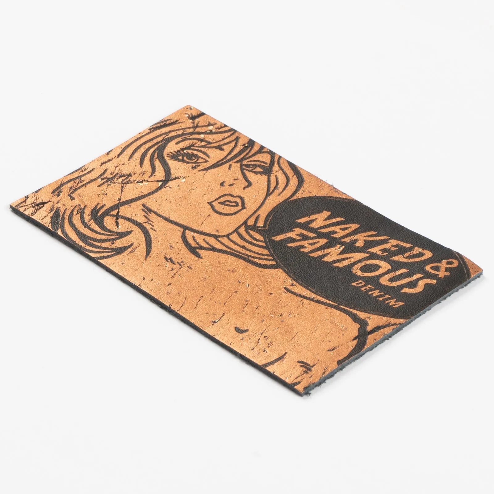 Tragic Blond Leather Patch - Copper sold by Tate + Yoko product image thumbnail 2