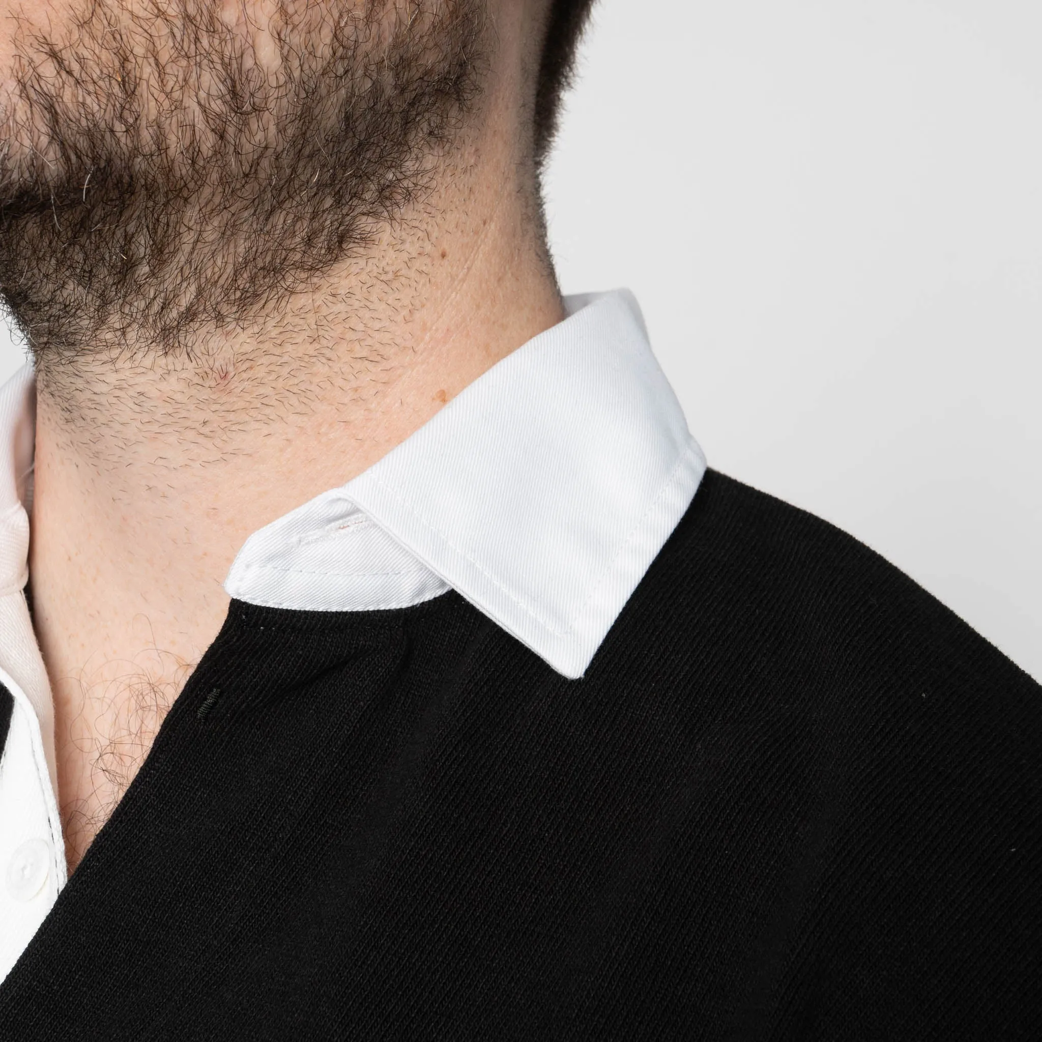 Classic Rugby Jersey - Black sold by Tate + Yoko product image thumbnail 4