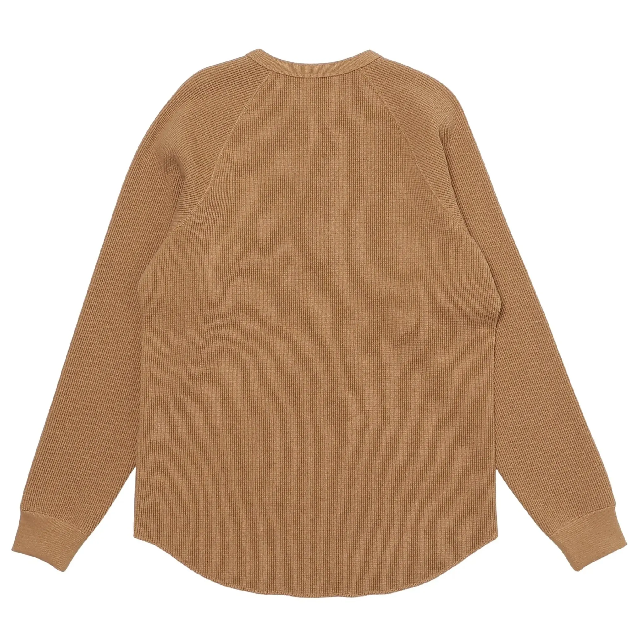 Henley - Foxfibre® Heavyweight Waffle -Coyote 70 sold by Tate + Yoko product image thumbnail 2