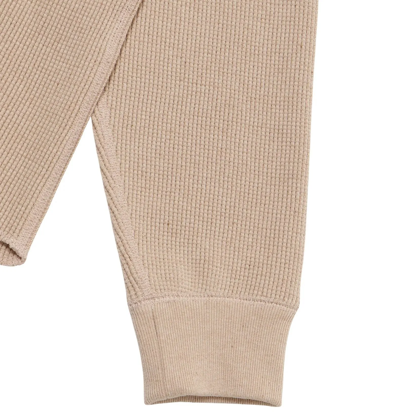 Henley - Foxfibre Heavyweight Waffle -Coyote 15 sold by Tate + Yoko product image thumbnail 2
