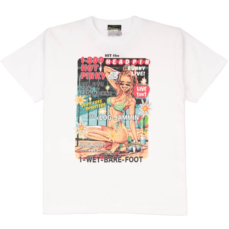 Wonderful Woman T-shirt - White sold by Tate + Yoko