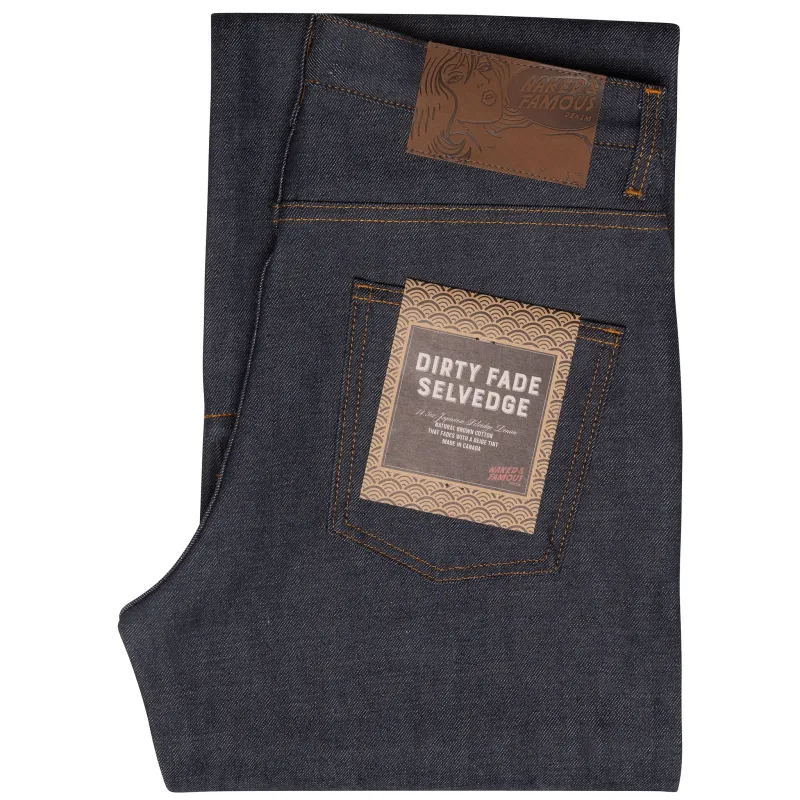 Strong Guy - Dirty Fade Selvedge sold by Tate + Yoko