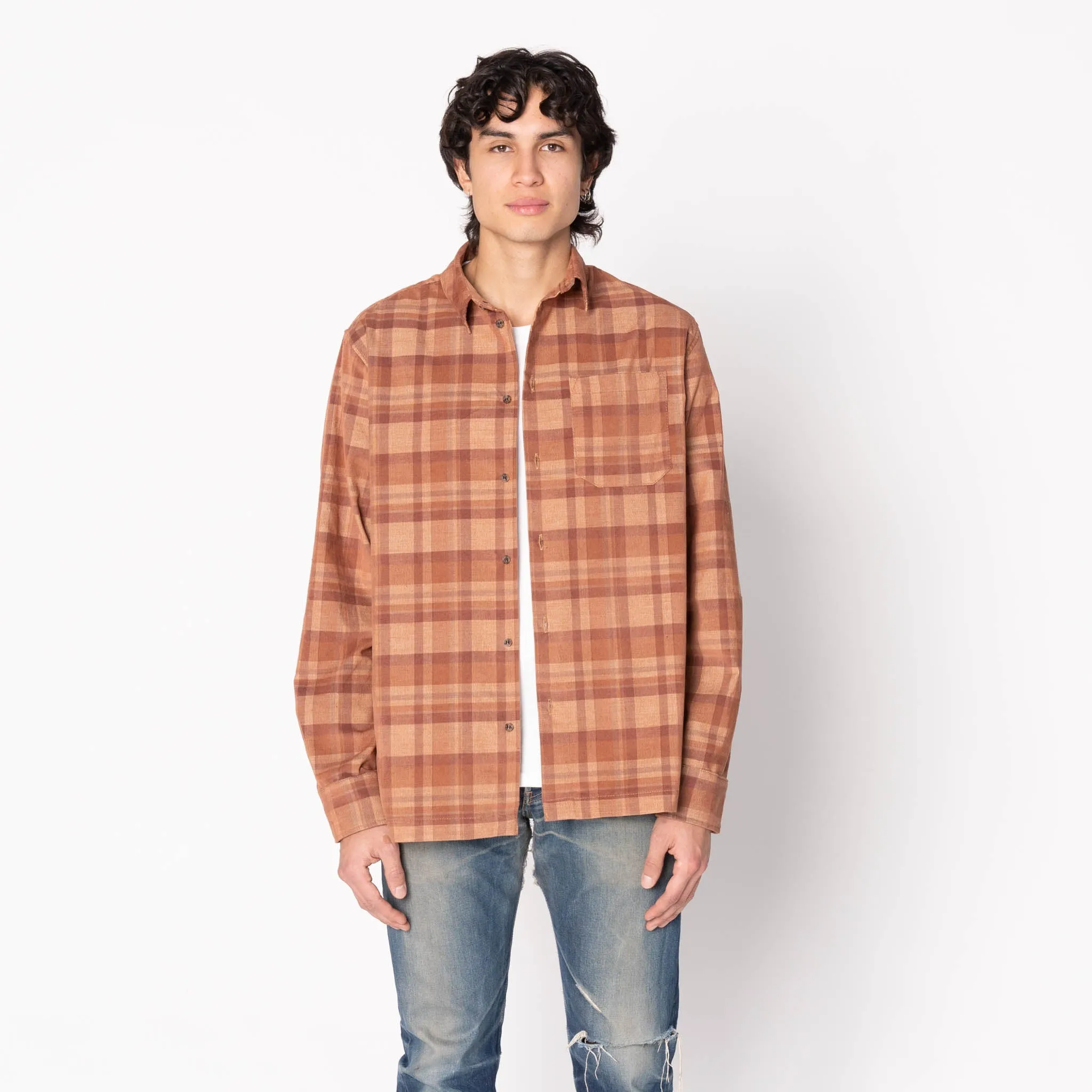 True Shirt - Corduroy Shirting (21W) - Brown / Beige sold by Tate + Yoko product image thumbnail 2