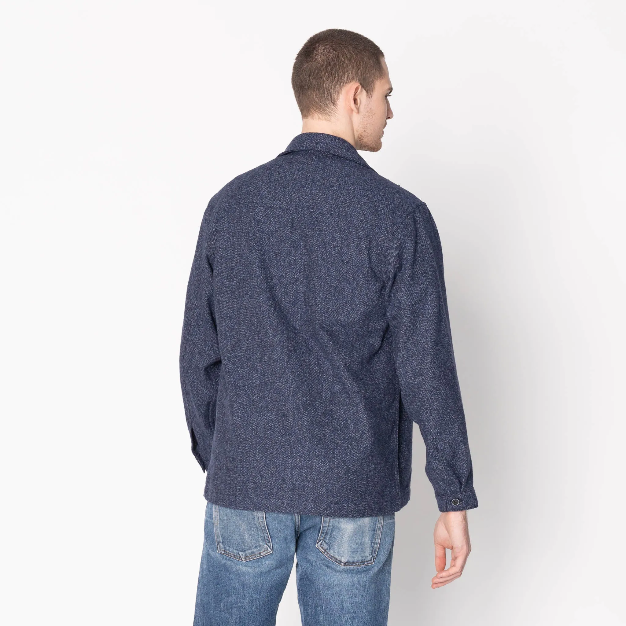 Work Shirt - Herringbone Triple Twist - Indigo sold by Tate + Yoko product image thumbnail 3