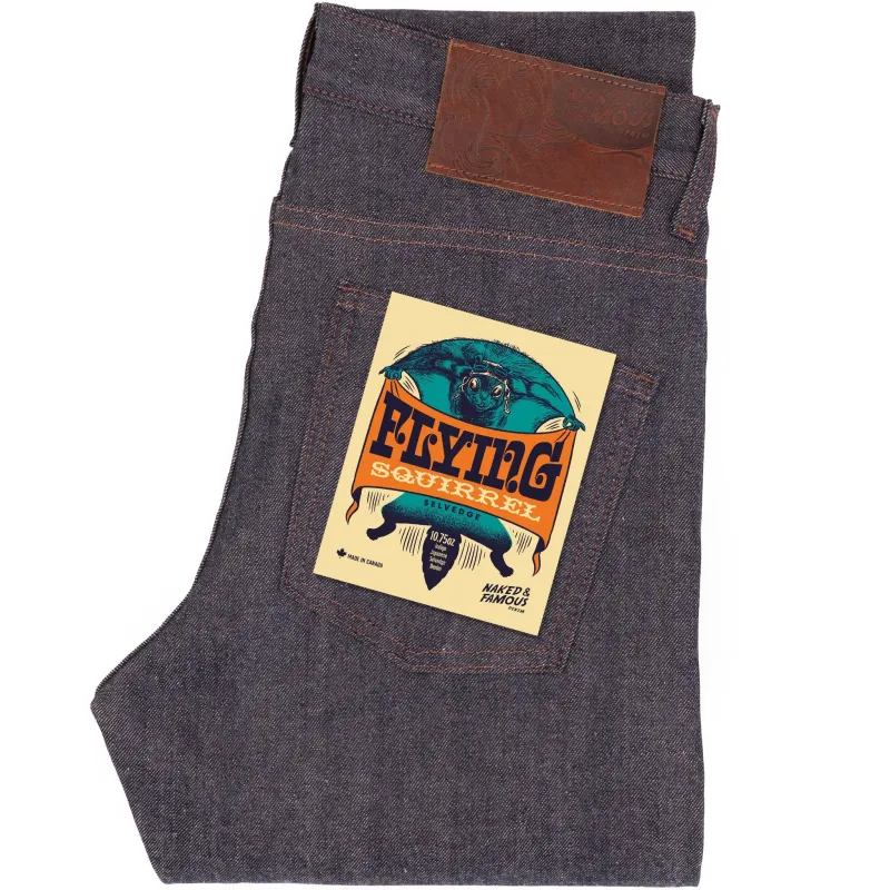 Super Guy - Flying Squirrel Selvedge - Indigo sold by Tate + Yoko