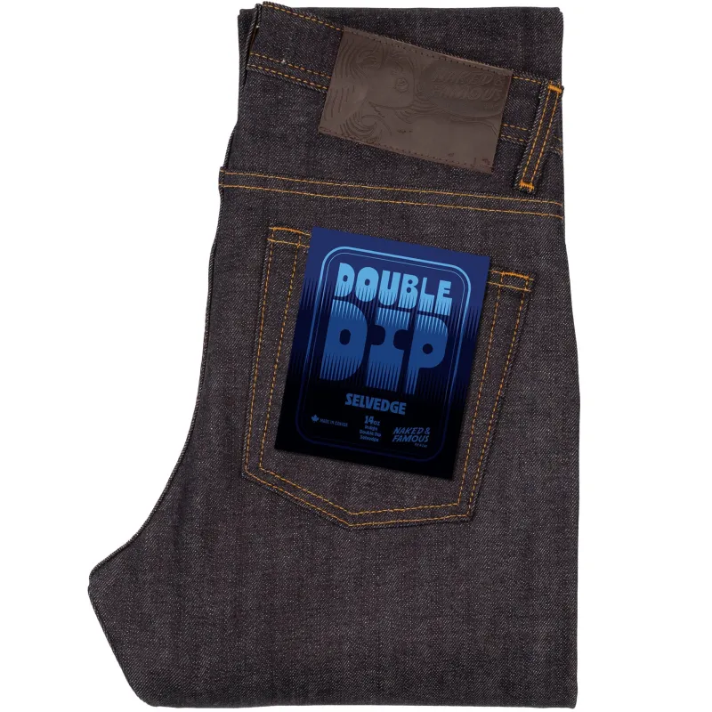 Weird Guy - Double Dip Selvedge - Indigo sold by Tate + Yoko