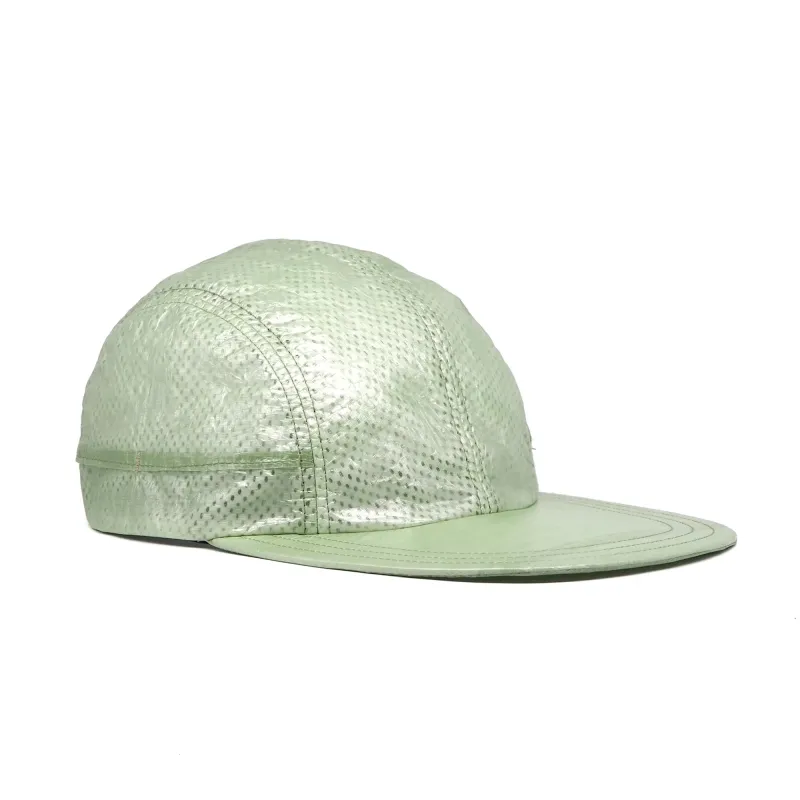 4 Panel Long Bill Cap - Green sold by Tate + Yoko