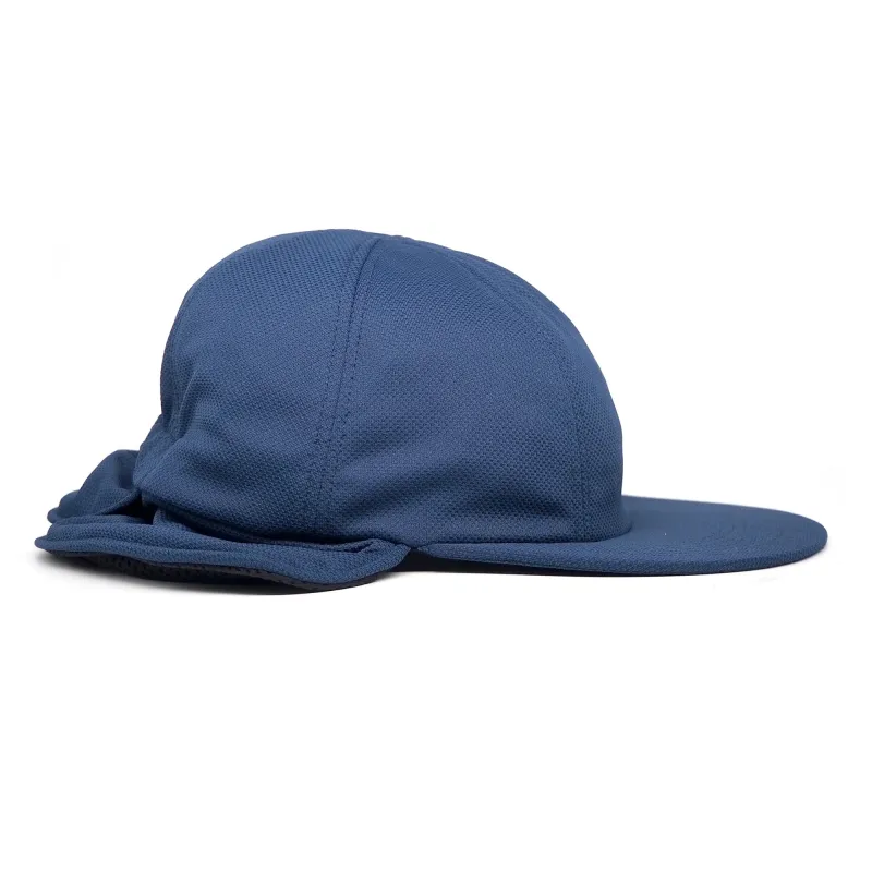 6 Panel Lily Pad Cap - Navy sold by Tate + Yoko