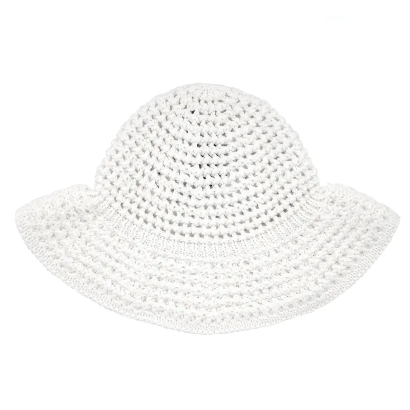 Knit Safari Hat - Off White sold by Tate + Yoko