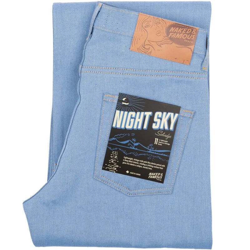 Strong Guy - Night    Sky    Selvedge sold by Tate + Yoko