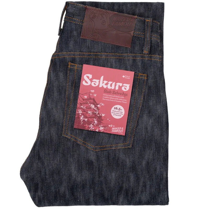 Super Guy - Sakura Slub Selvedge sold by Tate + Yoko