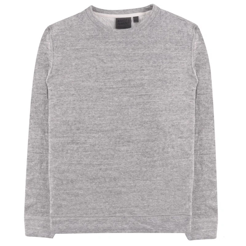 Slim Crew - Vintage Doubleface - Grey sold by Tate + Yoko