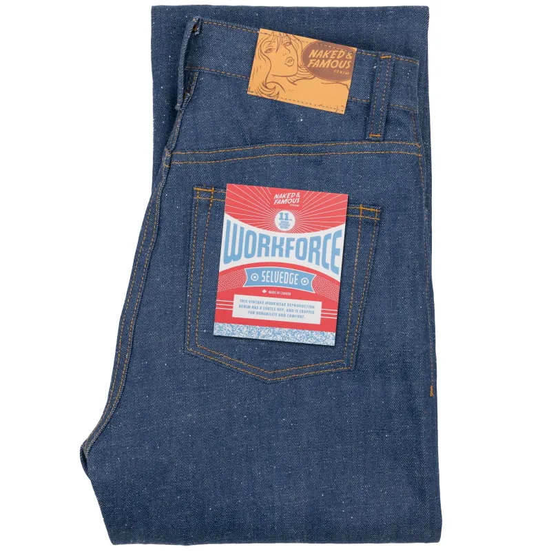 True Girl   -   Workforce   Selvedge sold by Tate + Yoko