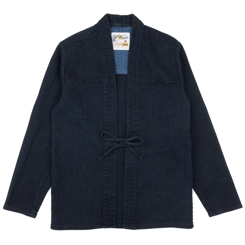 Kimono Shirt - Indigo Sashiko sold by Tate + Yoko