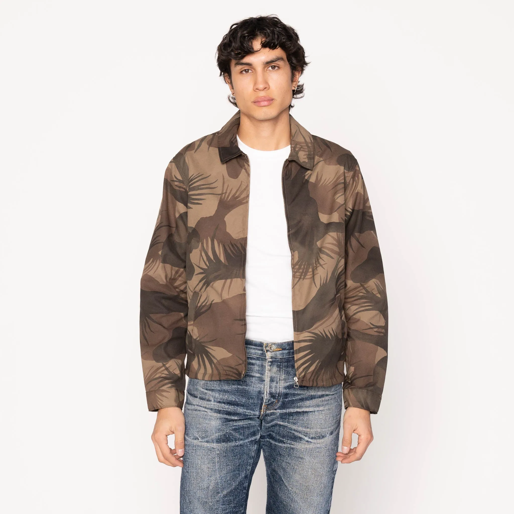 Zip Jacket - Fern Camo sold by Tate + Yoko product image thumbnail 2